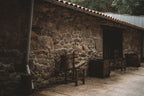 Stone building at Bodega Soutelo