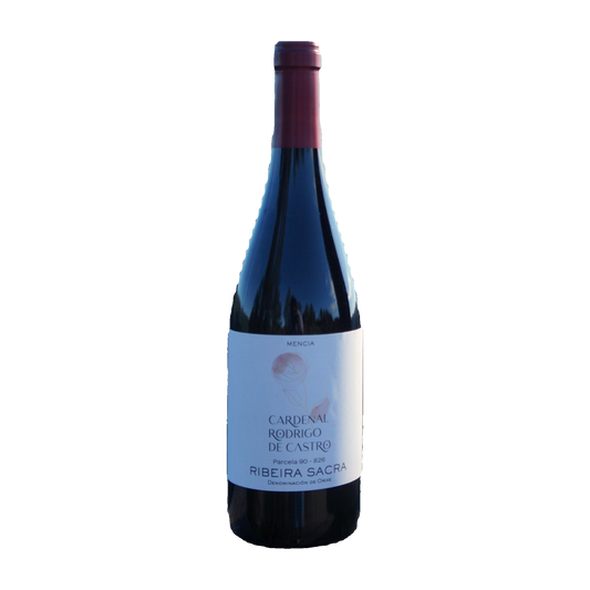 Cardenal Rodrigo de Castro Tinto 2023, Ribeira Sacra Mencía red wine bottle